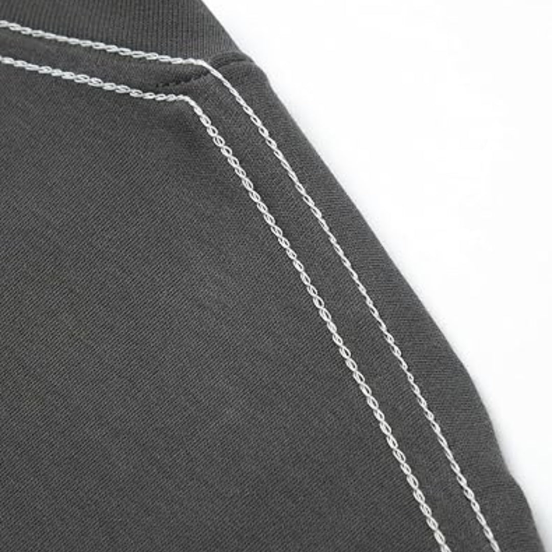 Premium Long Sleeve Cotton Tee Soft Smooth Structured Luxury Everyday Essential Women