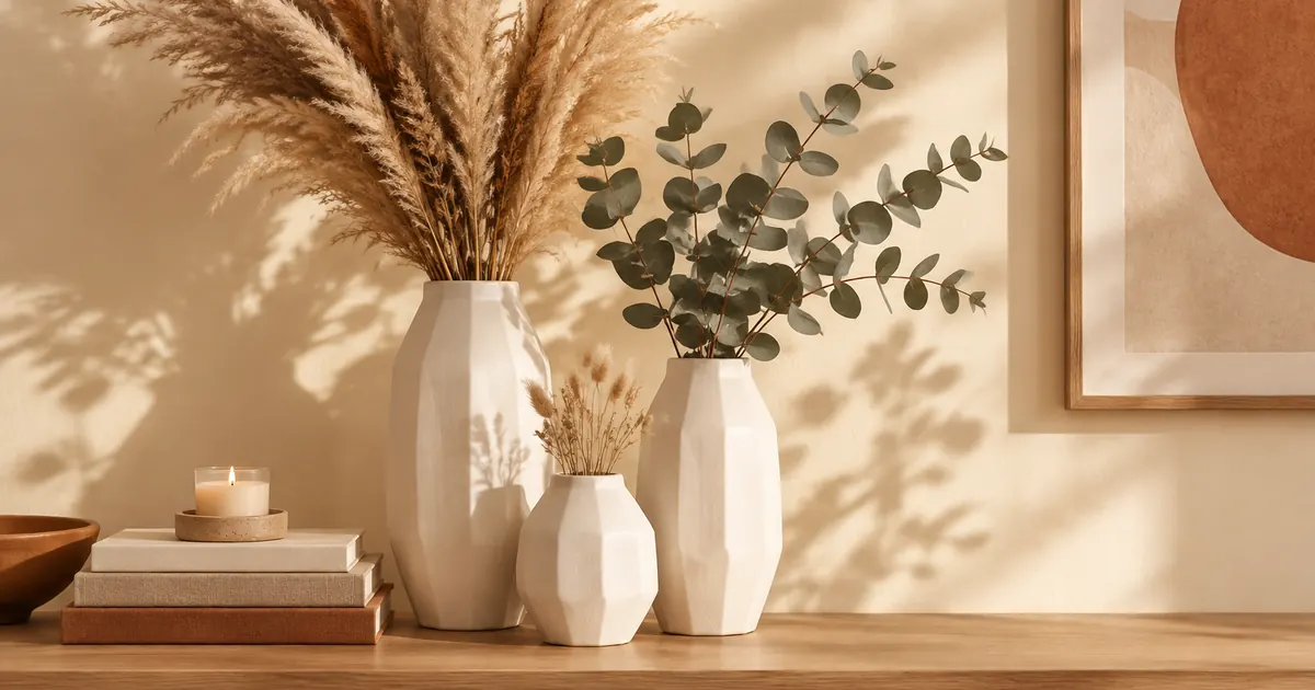 Ceramic Vases 101: How to Style Them With or Without Flowers